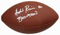Andre Rison Signed Full Name Signature Wilson Limited Full Size NFL Football w/Bad Moon - RISFTB308 - Andre Rison Signed Full Name Signature Wilson Limited Full Size NFL Football w/Bad Moon product image