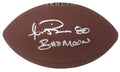 Andre Rison Signed Wilson Super Grip Full Size NFL Football w/Bad Moon - RISFTB315 - Andre Rison Signed Wilson Super Grip Full Size NFL Football w/Bad Moon product image