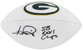 Andre Rison Signed Green Bay Packers White Logo Football w/SB XXXI Champs - RISFTB319 - Andre Rison Signed Green Bay Packers White Logo Football w/SB XXXI Champs product image
