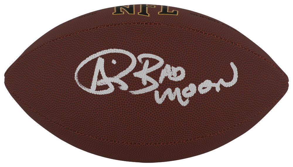 Andre Rison Signed Wilson Super Grip F/S NFL Football w/Bad Moon - RISFTB322 - Andre Rison Signed Wilson Super Grip F/S NFL Football w/Bad Moon product image