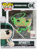 Andre Rison Signed Michigan State Sparty Mascott Funko Pop Doll #04 w/Go Sparty - RISFUN300 - Andre Rison Signed Michigan State Sparty Mascott Funko Pop Doll #04 w/Go Sparty product image