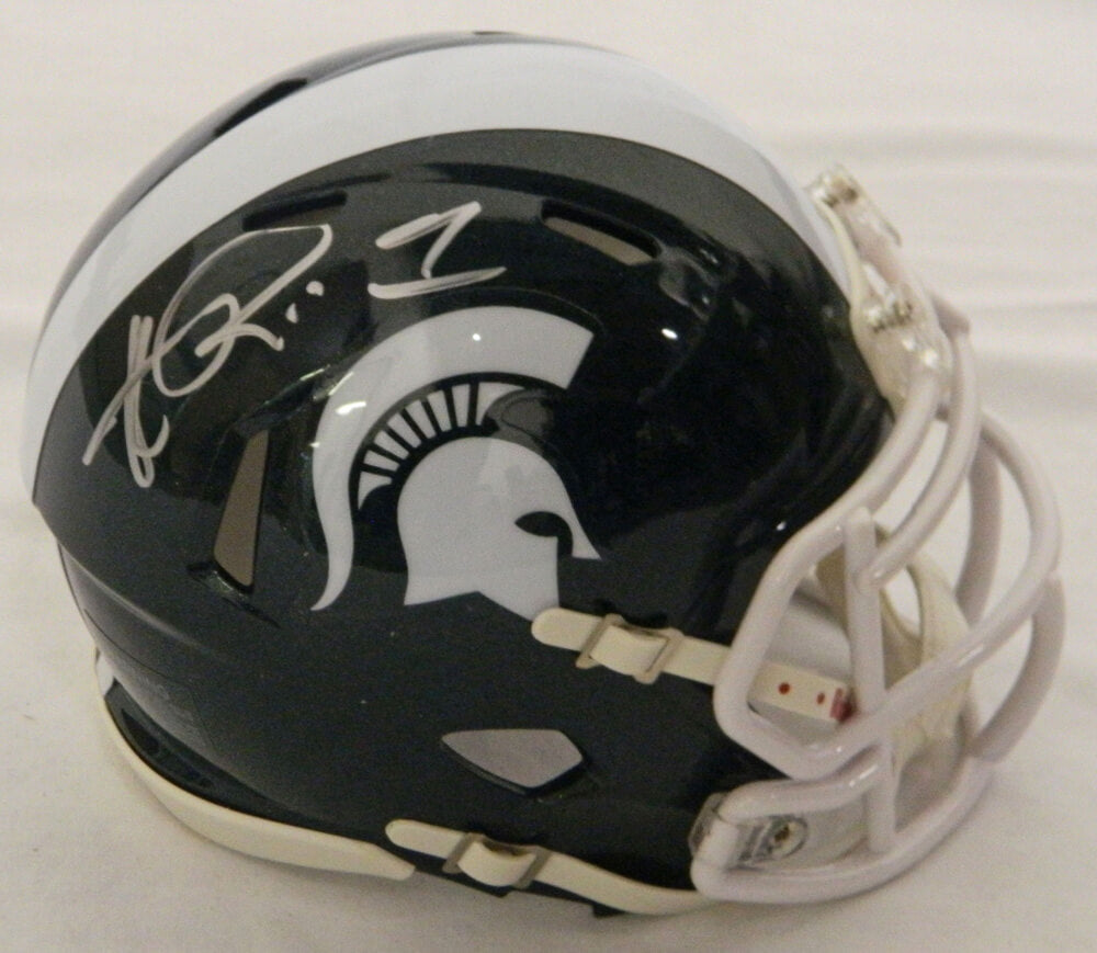 Andre Rison Signed Michigan State Spartans Riddell Speed Mini Helmet - RISMIN304 - Andre Rison Signed Michigan State Spartans Riddell Speed Mini Helmet product image