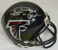 Andre Rison Signed Atlanta Falcons Black Riddell Mini Helmet w/#80, Bad Moon - RISMIN312 - Andre Rison Signed Atlanta Falcons Black Riddell Mini Helmet w/#80, Bad Moon product image