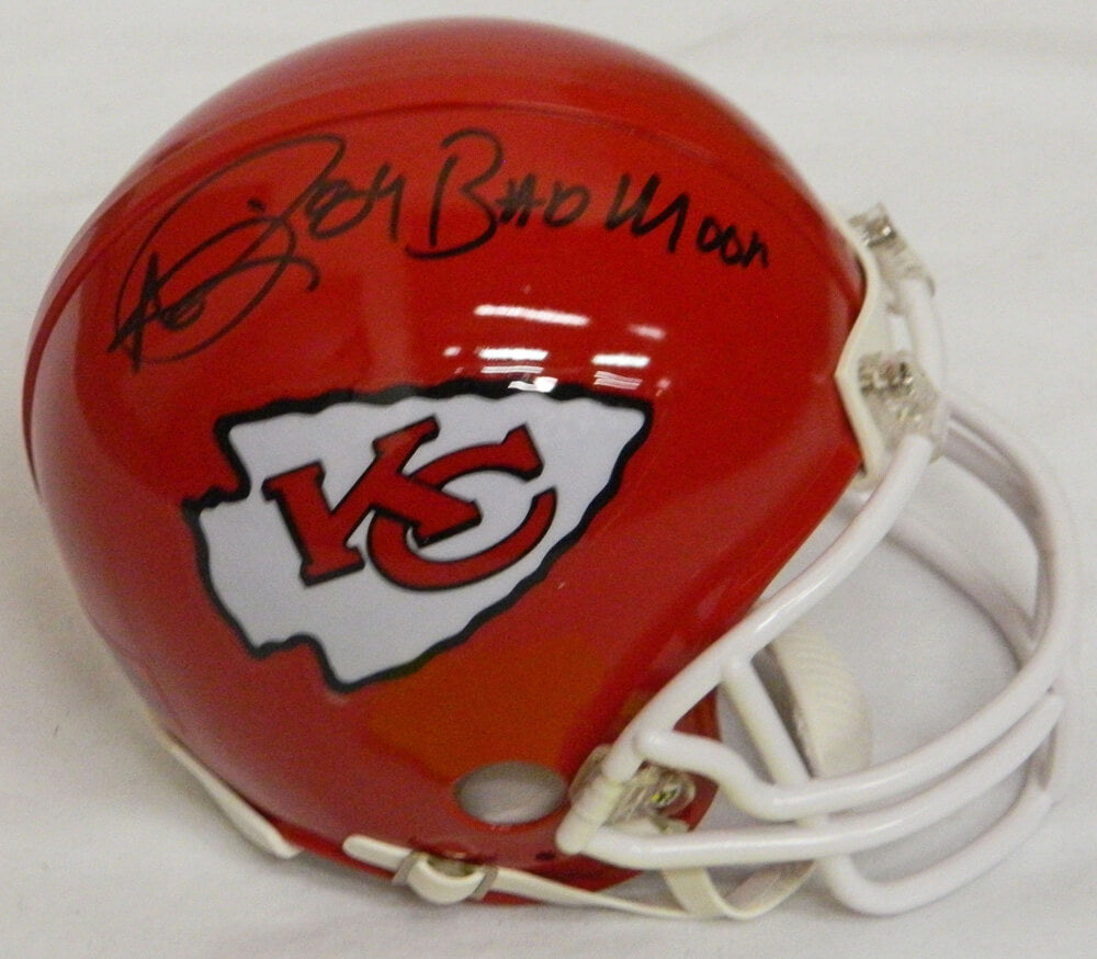 Andre Rison Signed Kansas City Chiefs Riddell Mini Helmet w/#89, Bad Moon - RISMIN314 - Andre Rison Signed Kansas City Chiefs Riddell Mini Helmet w/#89, Bad Moon product image