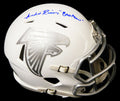 Andre Rison Signed Atlanta Falcons White Ice Riddell Mini Helmet w/Bad Moon - RISMIN316 - Andre Rison Signed Atlanta Falcons White Ice Riddell Mini Helmet w/Bad Moon product image