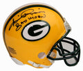 Andre Rison Signed Full Name Signature Green Bay Packers Riddell Mini Helmet w/Bad Moon - RISMIN318 - Andre Rison Signed Full Name Signature Green Bay Packers Riddell Mini Helmet w/Bad Moon product image