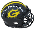 Andre Rison Signed Green Bay Packers Eclipse Riddell Speed Mini Helmet w/SB XXXI Champs - RISMIN334 - Andre Rison Signed Green Bay Packers Eclipse Riddell Speed Mini Helmet w/SB XXXI Champs product image