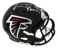 Andre Rison Signed Atlanta Falcons Riddell Speed Mini Helmet w/Bad Moon - RISMIN344 - Andre Rison Signed Atlanta Falcons Riddell Speed Mini Helmet w/Bad Moon product image