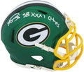 Andre Rison Signed Green Bay Packers FLASH Riddell Speed Mini Helmet w/SB XXXI Champs - RISMIN351 - Andre Rison Signed Green Bay Packers FLASH Riddell Speed Mini Helmet w/SB XXXI Champs product image