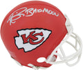 Andre Rison Signed Kansas City Chiefs Riddell Mini Helmet w/Bad Moon - RISMIN352 - Andre Rison Signed Kansas City Chiefs Riddell Mini Helmet w/Bad Moon product image