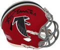 Andre Rison Signed Atlanta Falcons Throwback Red Riddell Speed Mini Helmet w/Bad Moon - RISMIN354 - Andre Rison Signed Atlanta Falcons Throwback Red Riddell Speed Mini Helmet w/Bad Moon product image