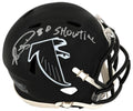 Andre Rison Signed Atlanta Falcons (1990-2002 Style) Riddell Speed Mini Helmet w/Showtime - RISMIN355 - Andre Rison Signed Atlanta Falcons (1990-2002 Style) Riddell Speed Mini Helmet w/Showtime product image
