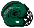 Andre Rison Signed Green Bay Packers RAVE Riddell Speed Mini Helmet w/SB XXXI Champs - RISMIN360 - Andre Rison Signed Green Bay Packers RAVE Riddell Speed Mini Helmet w/SB XXXI Champs product image