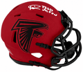 Andre Rison Signed Atlanta Falcons RAVE Riddell Speed Mini Helmet w/Bad Moon - RISMIN365 - Andre Rison Signed Atlanta Falcons RAVE Riddell Speed Mini Helmet w/Bad Moon product image