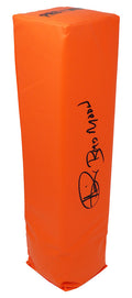 Andre Rison Signed Orange Endzone Football Pylon w/Bad Moon - RISPYL300 - Andre Rison Signed Orange Endzone Football Pylon w/Bad Moon product image