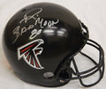 Andre Rison Signed Atlanta Falcons Youth Replica Helmet w/Bad Moon - RISREP300 - Andre Rison Signed Atlanta Falcons Youth Replica Helmet w/Bad Moon product image