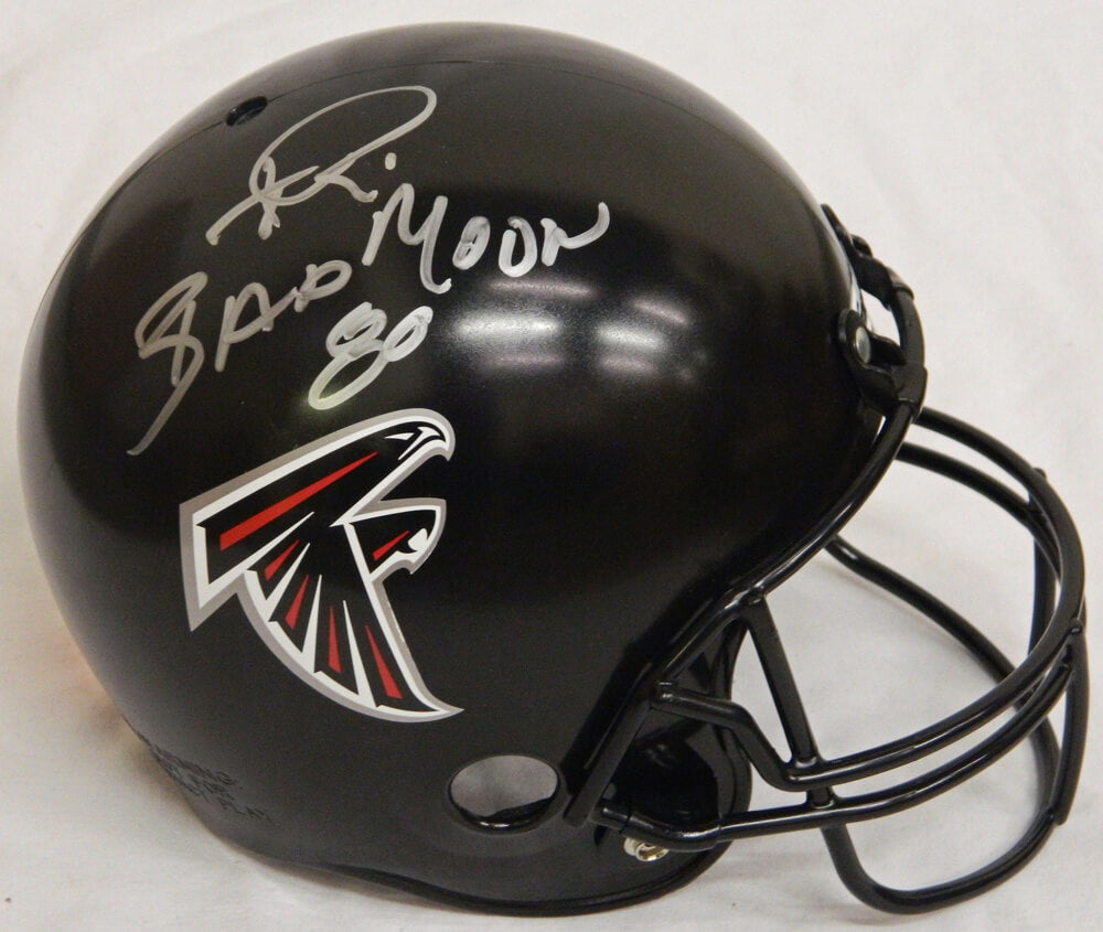 Andre Rison Signed Atlanta Falcons Youth Replica Helmet w/Bad Moon - RISREP300 - Andre Rison Signed Atlanta Falcons Youth Replica Helmet w/Bad Moon product image