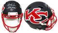 Andre Rison Signed Kansas City Chiefs AMP Alternate Series Riddell Speed Full Size Replica Helmet w/Spiderman - RISREP307 - Andre Rison Signed Kansas City Chiefs AMP Alternate Series Riddell Speed Full Size Replica Helmet w/Spiderman product image