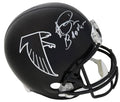Andre Rison Signed Atlanta Falcons Black T/B Riddell Full Size Replica Helmet w/Bad Moon - RISREP308 - Andre Rison Signed Atlanta Falcons Black T/B Riddell Full Size Replica Helmet w/Bad Moon product image