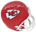 Andre Rison Signed KC Chiefs Riddell Full Size Replica Helmet w/Spiderman - RISREP320 - Andre Rison Signed KC Chiefs Riddell Full Size Replica Helmet w/Spiderman product image