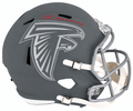 Andre Rison Signed Atlanta Falcons SLATE Riddell Full Size Speed Replica Helmet w/Bad Moon - RISREP336 - Andre Rison Signed Atlanta Falcons SLATE Riddell Full Size Speed Replica Helmet w/Bad Moon product image
