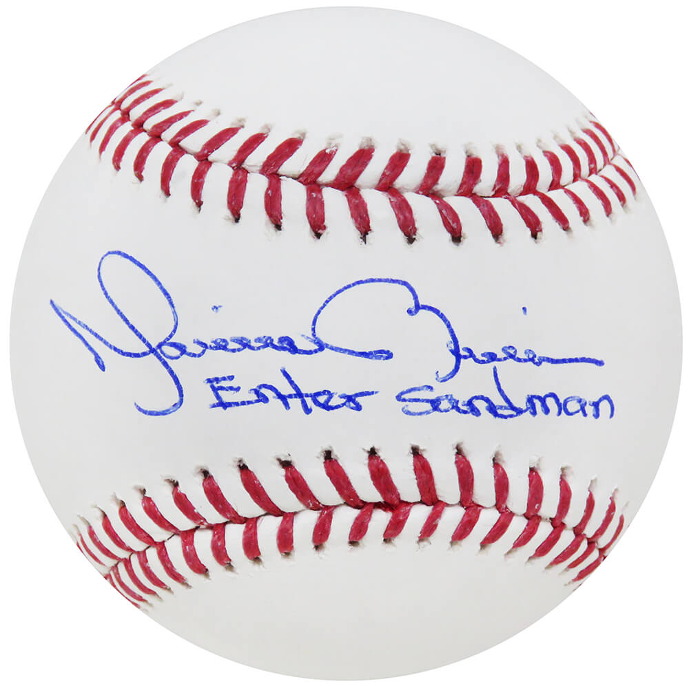 Mariano Rivera Signed Rawlings Official MLB Baseball w/Enter Sandman - RIVBSB105 - Mariano Rivera Signed Rawlings Official MLB Baseball w/Enter Sandman product image