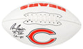 Ron Rivera Signed Chicago Bears Logo Franklin White Football w/SB XX Champs - RIVFTB310 - Ron Rivera Signed Chicago Bears Logo Franklin White Football w/SB XX Champs product image