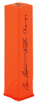 Ron Rivera Signed BSN Orange Endzone Football Pylon w/SB XX Champs - RIVPYL300 - Ron Rivera Signed BSN Orange Endzone Football Pylon w/SB XX Champs product image