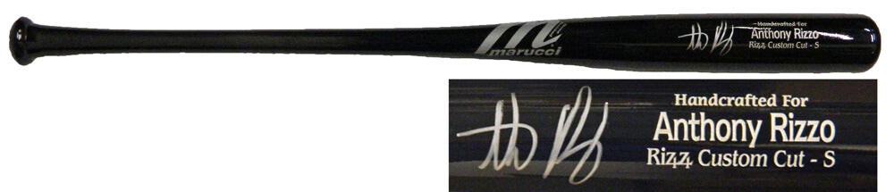 Anthony Rizzo Signed Marucci Black Name Engraved Baseball Bat - RIZBAT102 - Anthony Rizzo Signed Marucci Black Name Engraved Baseball Bat product image