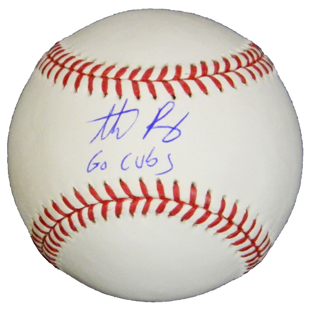 Anthony Rizzo Signed Rawlings Official MLB Baseball w/Go Cubs - RIZBSB102 - Anthony Rizzo Signed Rawlings Official MLB Baseball w/Go Cubs product image