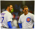 Anthony Rizzo & Kris Bryant Dual Signed Chicago Cubs 20x24 Canvas - RIZCAN100 - Anthony Rizzo & Kris Bryant Dual Signed Chicago Cubs 20x24 Canvas product image