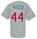 Anthony Rizzo Signed Grey Custom Baseball Jersey - RIZJRY103 - Anthony Rizzo Signed Grey Custom Baseball Jersey product image