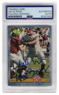 Willie Roaf Signed 1993 Classic Rookie Football Card #8 w/HOF 2012 - (PSA Encapsulated) - ROACAR309 - Willie Roaf Signed 1993 Classic Rookie Football Card #8 w/HOF 2012 - (PSA Encapsulated) product image