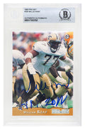 Willie Roaf Signed New Orleans Saints 1993 Pro Set Rookie Football Card #293 w/HOF 2012 (Beckett Encapsulated) - ROACAR310 - Willie Roaf Signed New Orleans Saints 1993 Pro Set Rookie Football Card #293 w/HOF 2012 (Beckett Encapsulated) product image