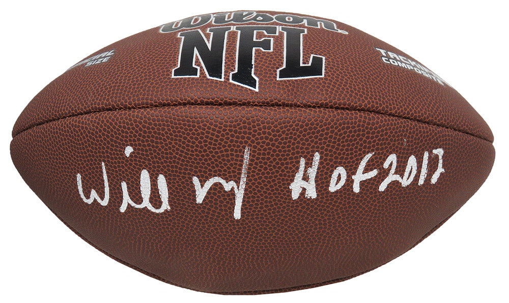 Willie Roaf Signed Wilson All-Pro Full Size NFL Football w/HOF 2012 - ROAFTB302 - Willie Roaf Signed Wilson All-Pro Full Size NFL Football w/HOF 2012 product image