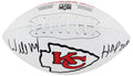 Willie Roaf Signed Kansas City Chiefs Wilson White Logo Football w/HOF 2012 - ROAFTB305 - Willie Roaf Signed Kansas City Chiefs Wilson White Logo Football w/HOF 2012 product image