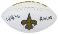 Willie Roaf Signed New Orleans Saints Jarden White Logo Football w/HOF 2012 - ROAFTB306 - Willie Roaf Signed New Orleans Saints Jarden White Logo Football w/HOF 2012 product image