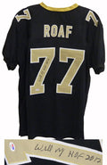 Willie Roaf Signed Black Custom Jersey w/HOF 2012 - PSA/DNA - ROAJRY300 - Willie Roaf Signed Black Custom Jersey w/HOF 2012 - PSA/DNA product image