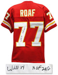 Willie Roaf Signed Red Custom Jersey w/HOF 2012 - ROAJRY304 - Willie Roaf Signed Red Custom Jersey w/HOF 2012 product image
