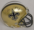Willie Roaf Signed Saints Riddell Mini Helmet - ROAMIN300 - Willie Roaf Signed Saints Riddell Mini Helmet product image