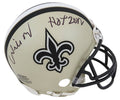 Willie Roaf Signed Saints Riddell Mini Helmet w/HOF 2012 - ROAMIN301 - Willie Roaf Signed Saints Riddell Mini Helmet w/HOF 2012 product image