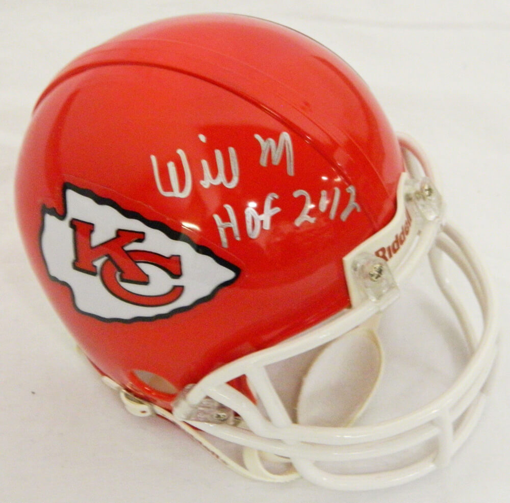 Willie Roaf Signed Chiefs Riddell Mini Helmet w/HOF 2012 - ROAMIN302 - Willie Roaf Signed Chiefs Riddell Mini Helmet w/HOF 2012 product image