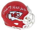 Willie Roaf Signed KC Chiefs Riddell Speed Mini Helmet w/HOF 2012 - ROAMIN308 - Willie Roaf Signed KC Chiefs Riddell Speed Mini Helmet w/HOF 2012 product image