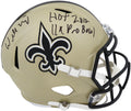 Willie Roaf Signed New Orleans Saints Riddell Full Size Speed Replica Helmet w/HOF 2012, 11x Pro Bowl - ROAREP310 - Willie Roaf Signed New Orleans Saints Riddell Full Size Speed Replica Helmet w/HOF 2012, 11x Pro Bowl product image