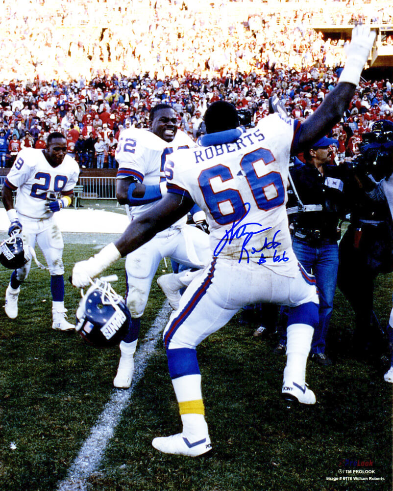 William Roberts Signed New York Giants 8x10 Photo - ROB08P320 - William Roberts Signed New York Giants 8x10 Photo product image