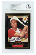 Frank Robinson Signed Hillshire Farms Home Run Heroes Baseball Trading Card - (Beckett Encapsulated) - ROBCAR102 - Frank Robinson Signed Hillshire Farms Home Run Heroes Baseball Trading Card - (Beckett Encapsulated) product image