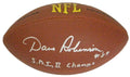 Dave Robinson Signed Wilson Touchdown NFL Full Size Football w/SB I, II Champs - ROBFTB301 - Dave Robinson Signed Wilson Touchdown NFL Full Size Football w/SB I, II Champs product image