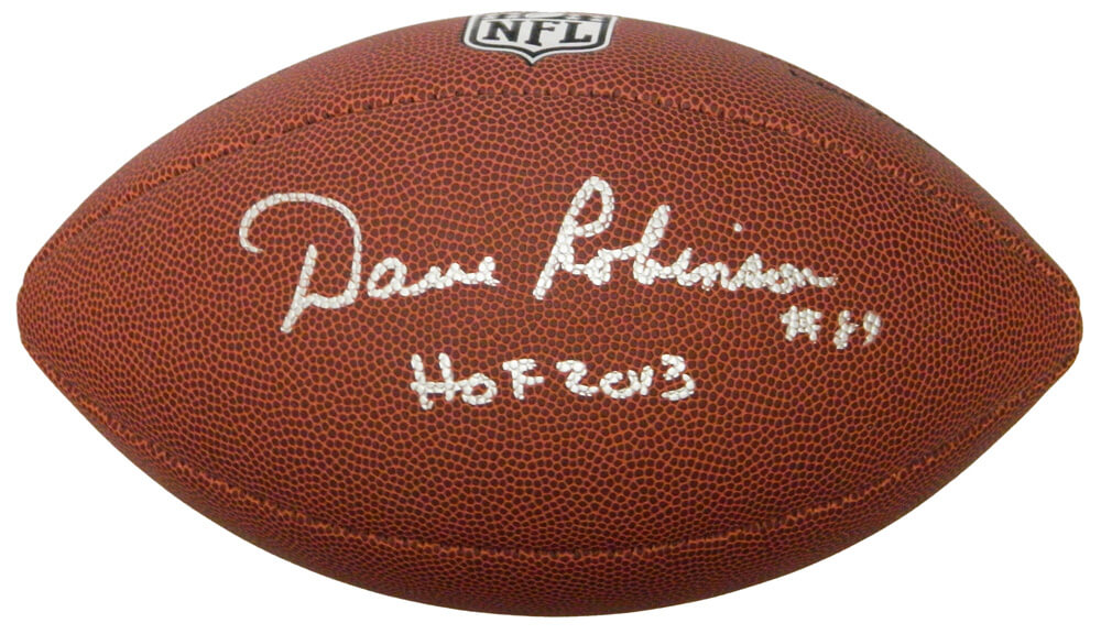 Dave Robinson Signed Wilson Limited Full Size NFL Football w/HOF 2013 - ROBFTB303 - Dave Robinson Signed Wilson Limited Full Size NFL Football w/HOF 2013 product image