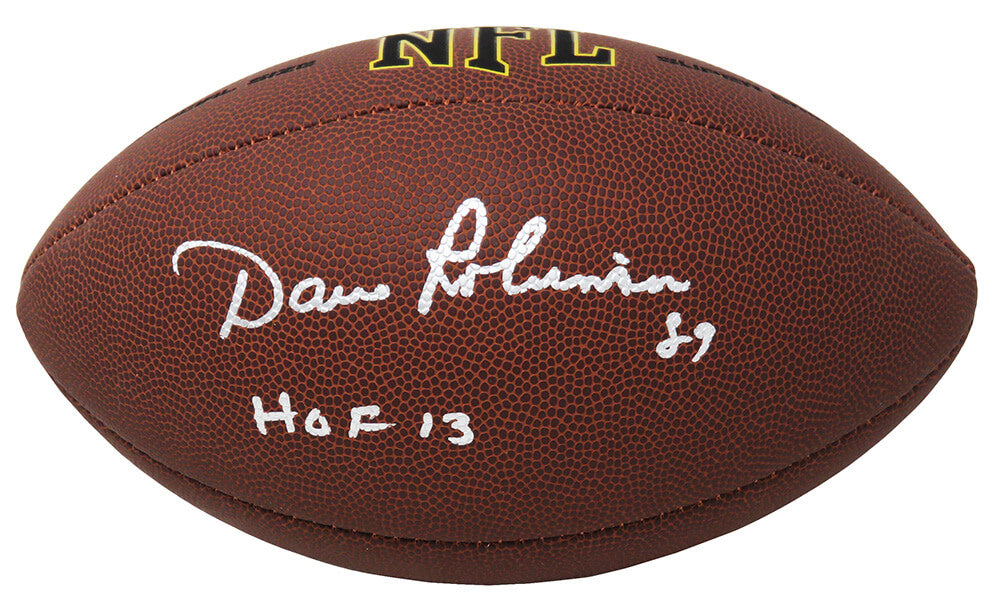 Dave Robinson Signed Wilson Super Grip Full Size NFL Football w/HOF'13 - ROBFTB306 - Dave Robinson Signed Wilson Super Grip Full Size NFL Football w/HOF'13 product image