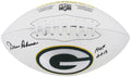 Dave Robinson Signed Green Bay Packers Wilson White Logo Football w/HOF 2013 - ROBFTB309 - Dave Robinson Signed Green Bay Packers Wilson White Logo Football w/HOF 2013 product image